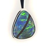 White-gold-boulder-opal-carved-pendant