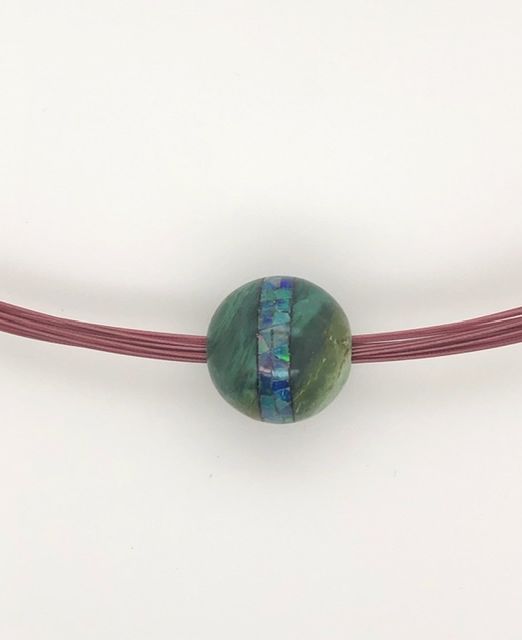 Green-Saturn-opal-bead
