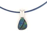 White-gold-boulder-opal-pendant