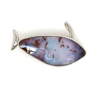 Fish-opal-silver-pendant