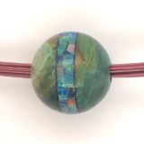 Green-Saturn-opal-bead-mosaic