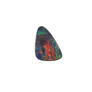 Red-black-boulder-opal-gem