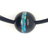 Black-catseye-opal-mosaic-bead