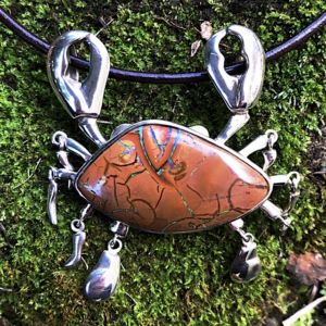 Opal-silver-crab