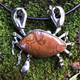 Opal-silver-crab