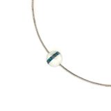 Pearl-round-inlaid-mosaic-Opal-gold-snake-chain