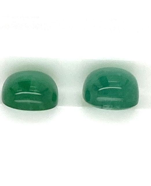 Emerald-pair-cushion-cut-cabochons