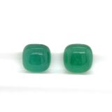 Emerald-pair-cushion-cut-cabochon-Ethiopian