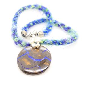 Mohair-pearls-round-boulder-Matrix-opal-necklace