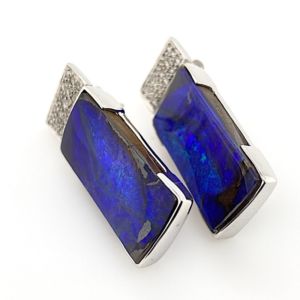 Kosmos-earrings-blue-boulder-opal-diamonds