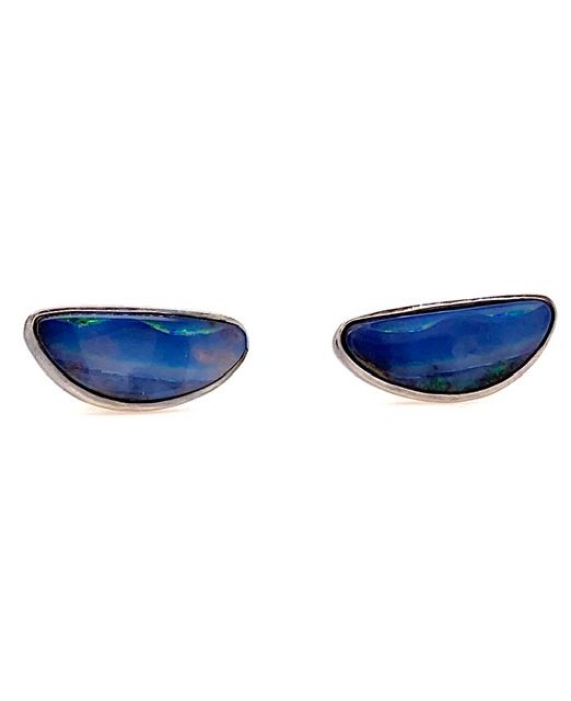 Silver-boulder-opal-studs-simple